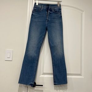 Mother Denim The Tripper Ankle Fray We The Animals pants size 26